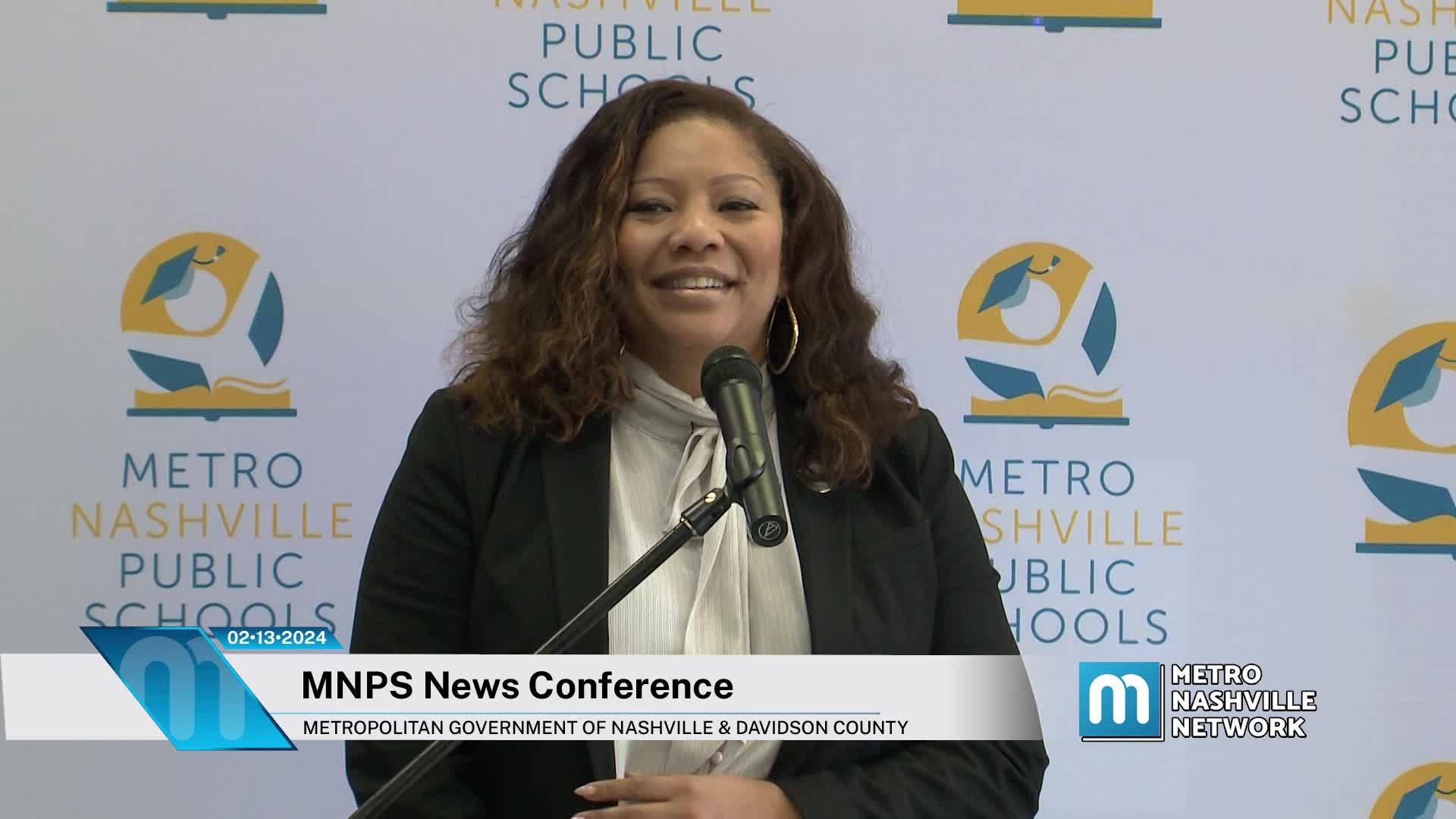 Thumbnail image for MNPS News Conference February 13, 2024