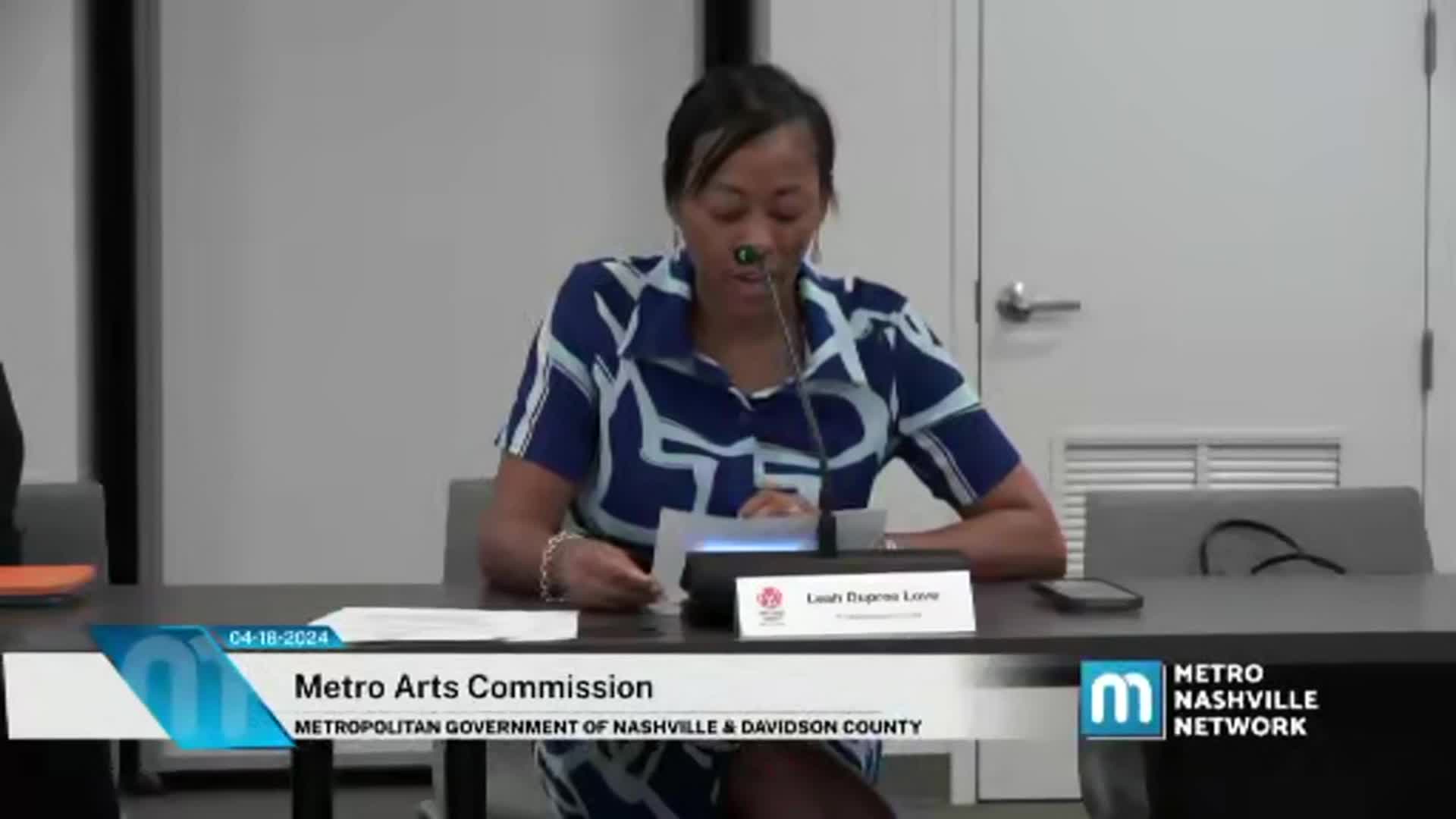Thumbnail image for Metro Arts Commission April 18, 2024