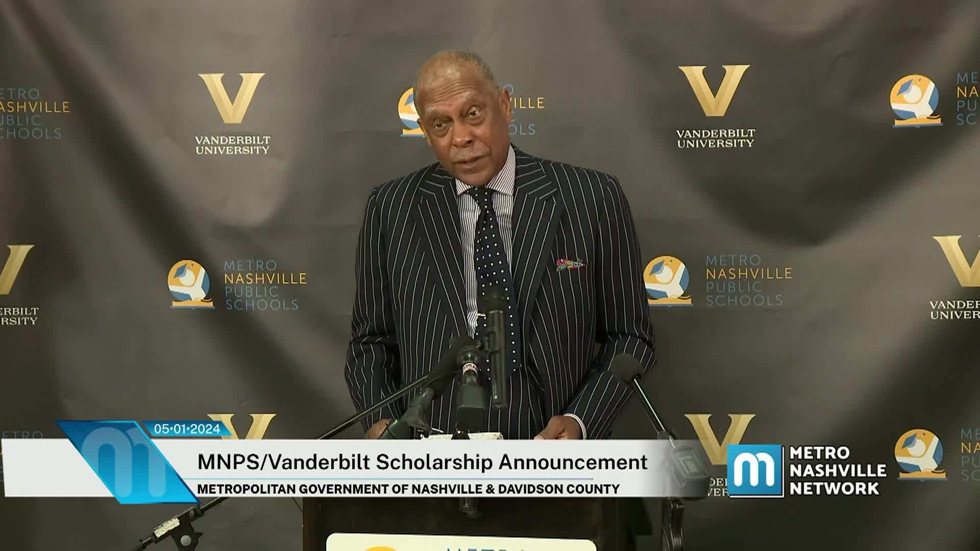 Thumbnail image for MNPS/Vanderbilt Scholarship Announcement May 1, 2024