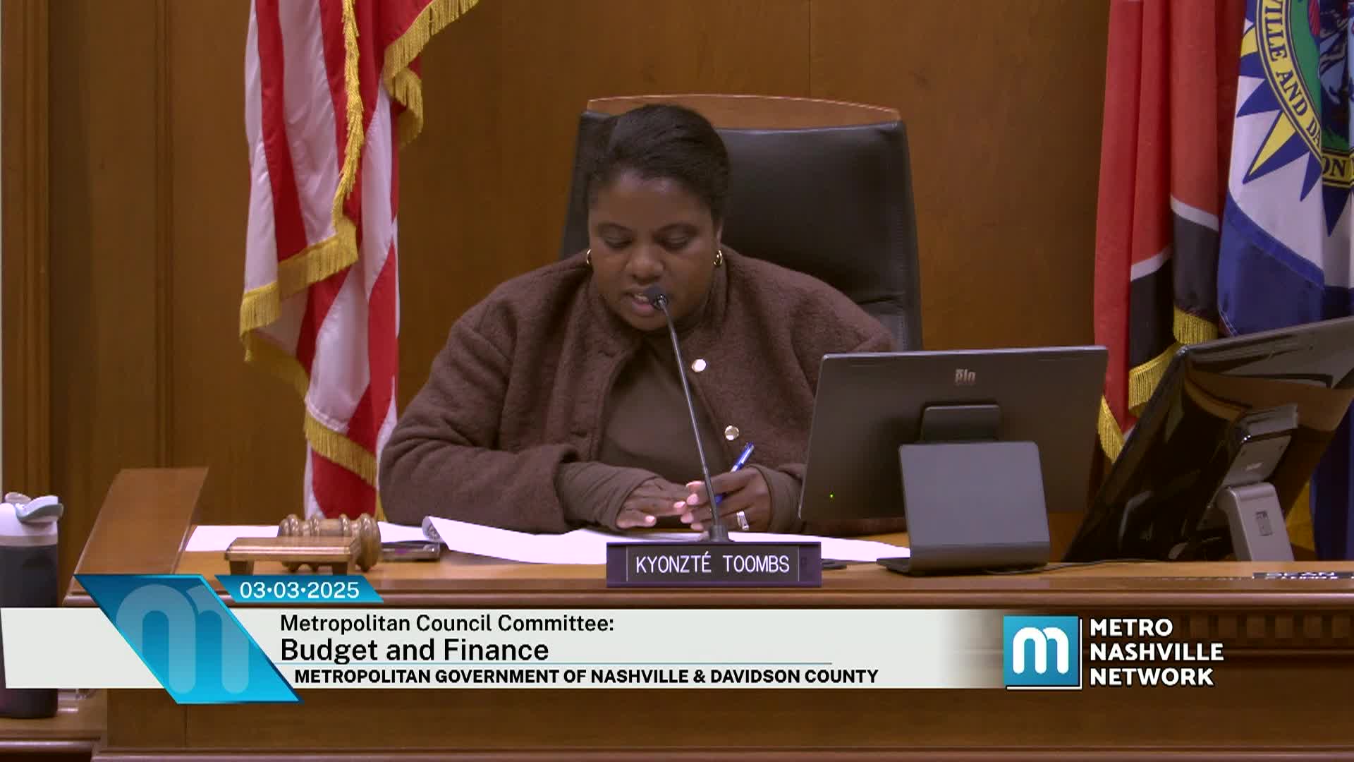 Thumbnail image for Metropolitan Council Committee: Budget & Finance March 3, 2025