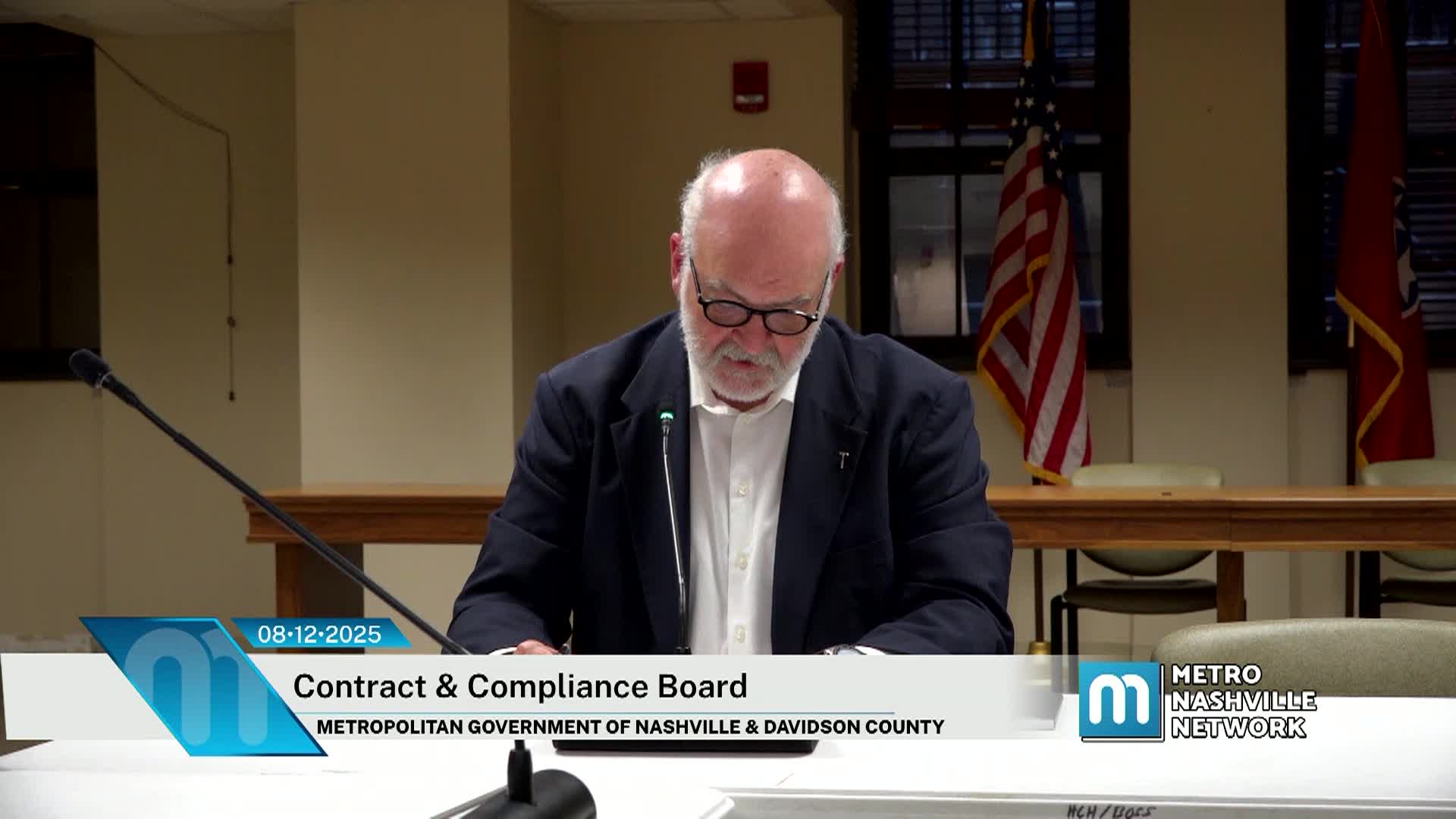 Thumbnail image for Contract and Compliance Board August 12, 2025