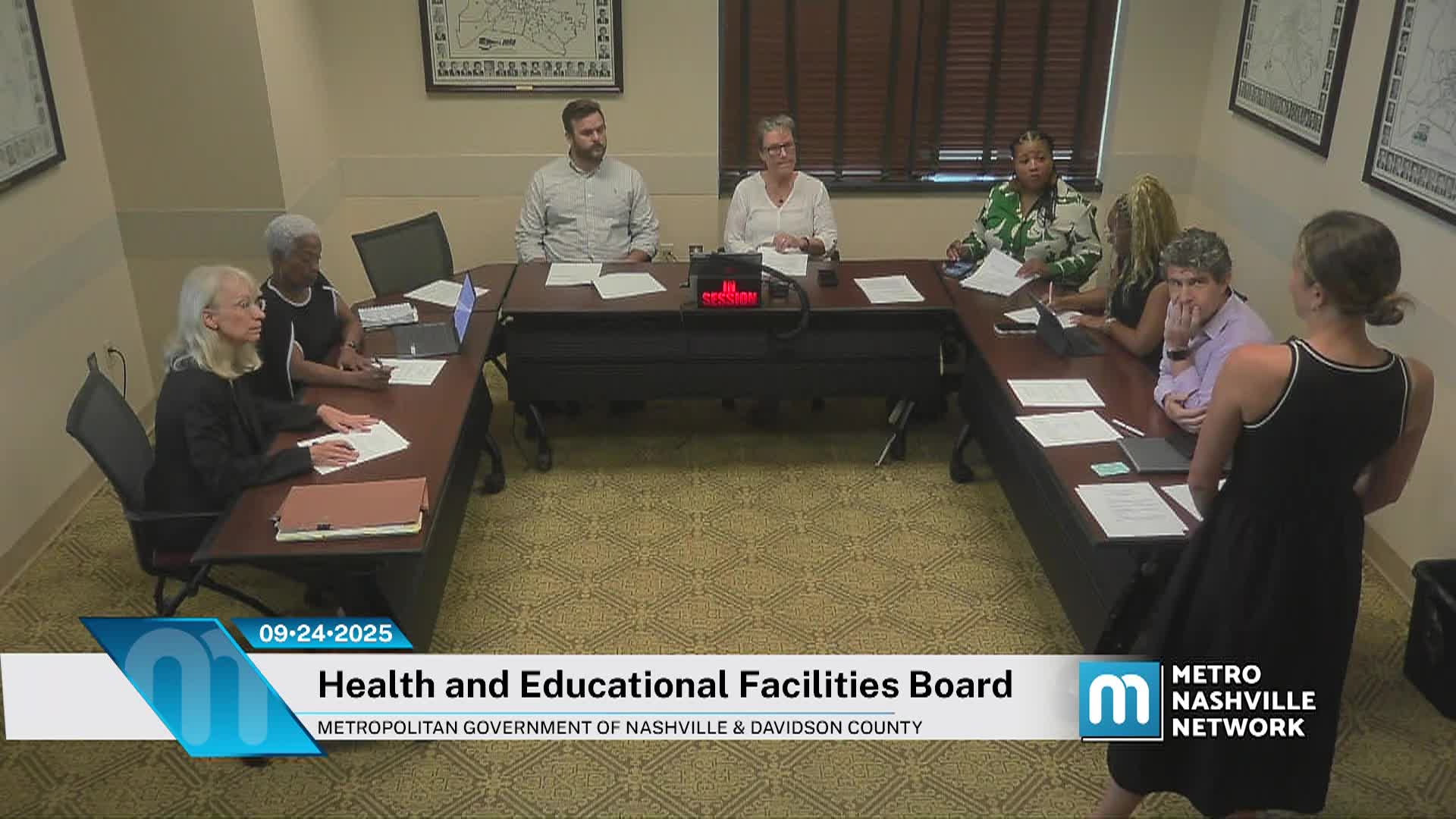 Thumbnail image for Health and Educational Facilities Board September 24, 2025