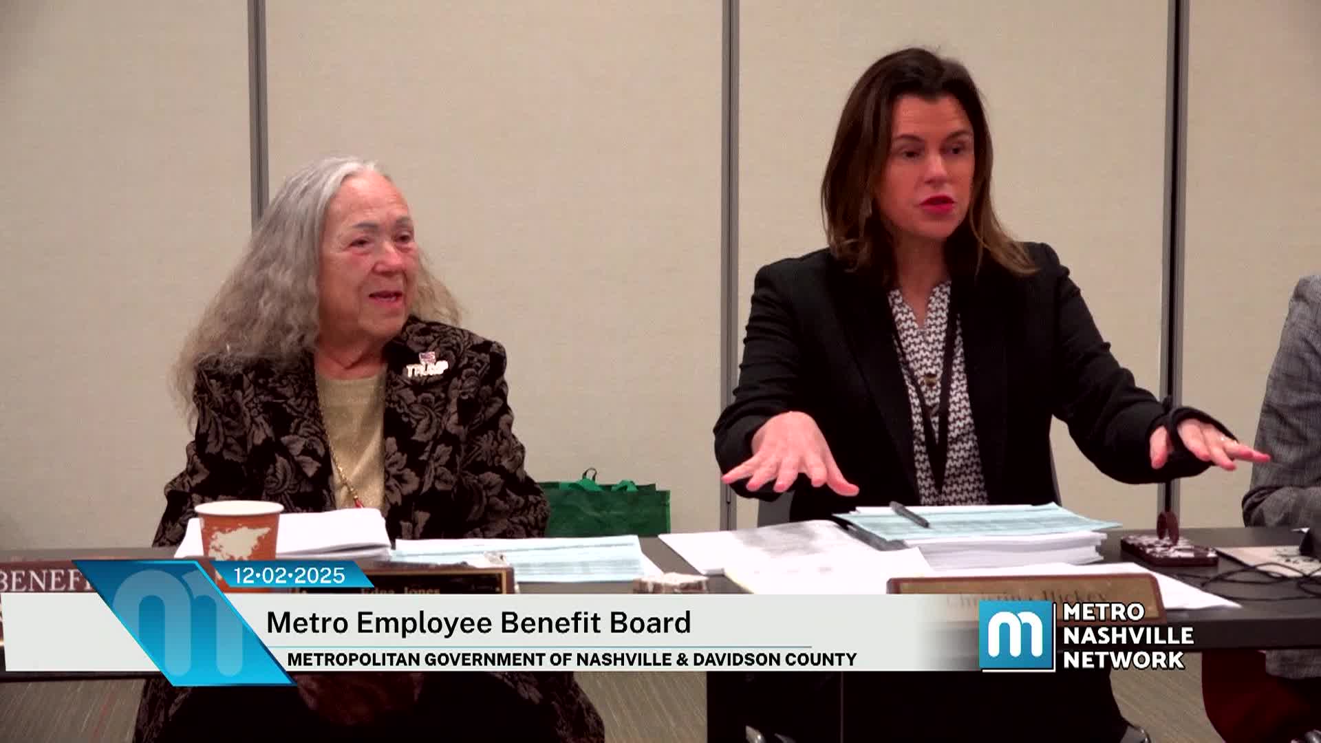 Metro Employee Benefit Board December 2, 2025