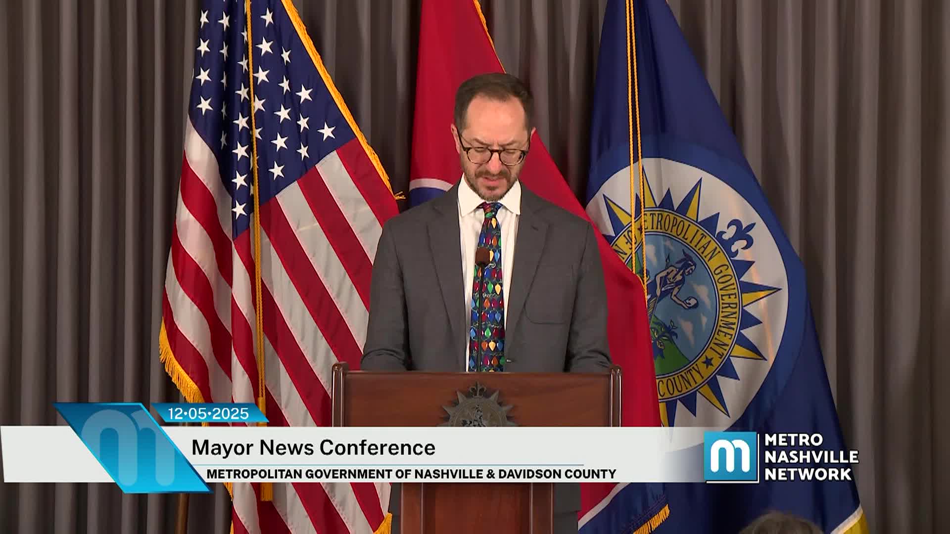 Thumbnail image for Mayor News Conference December 5, 2025