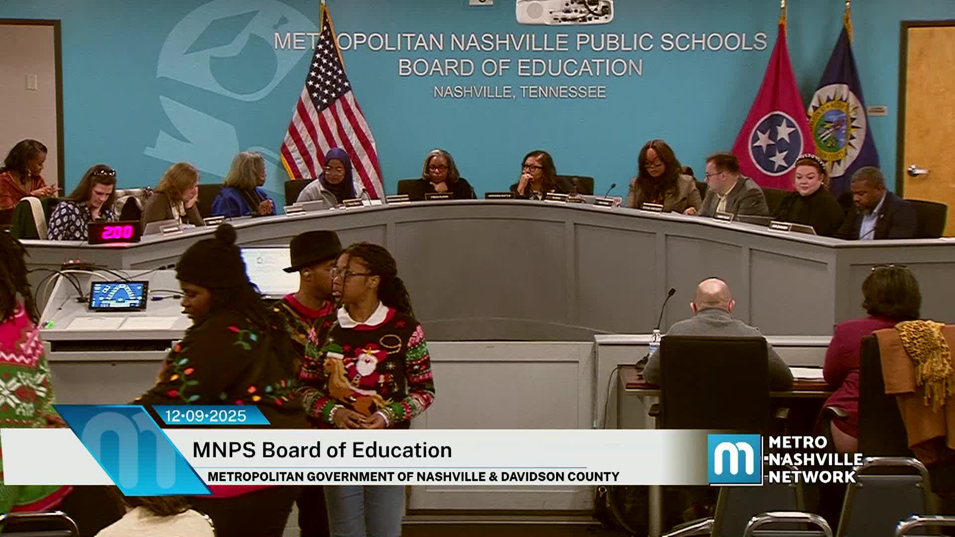 Thumbnail image for MNPS Board of Education December 9, 2025