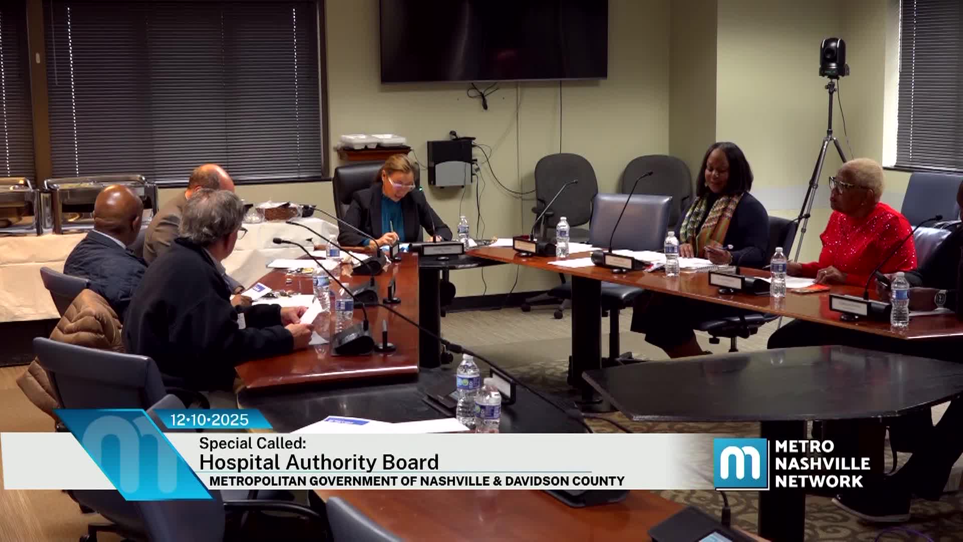 Thumbnail image for Special Called: Hospital Authority Board December 10, 2025