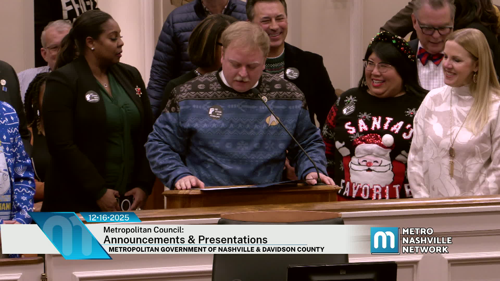 Thumbnail image for Metropolitan Council: Announcements & Presentations December 16, 2025