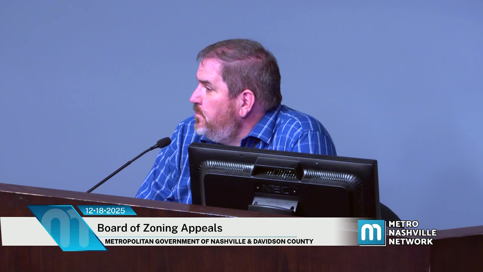 Thumbnail image for Board of Zoning Appeals December 18, 2025