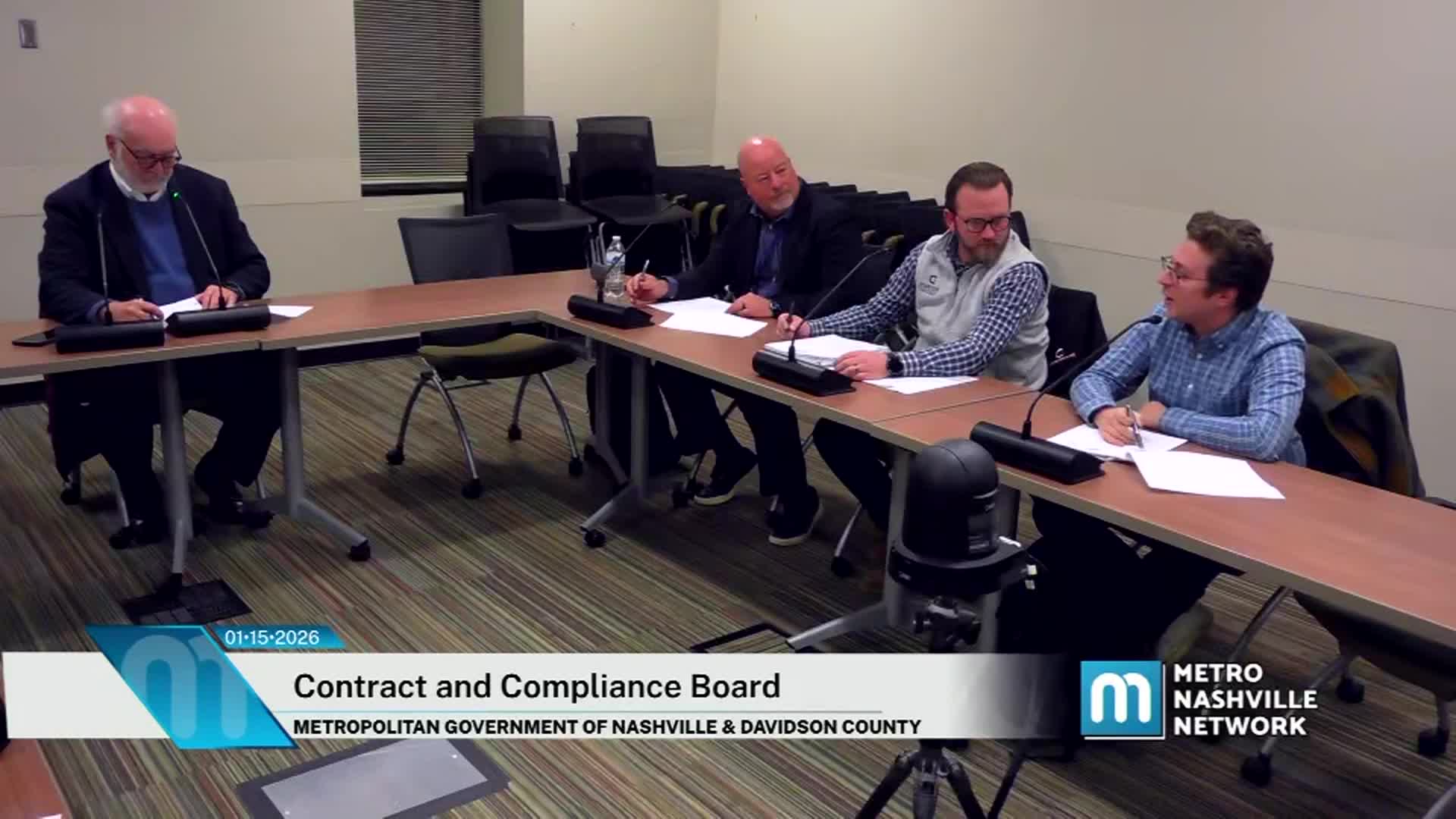Thumbnail image for Contract and Compliance Board January 15, 2026