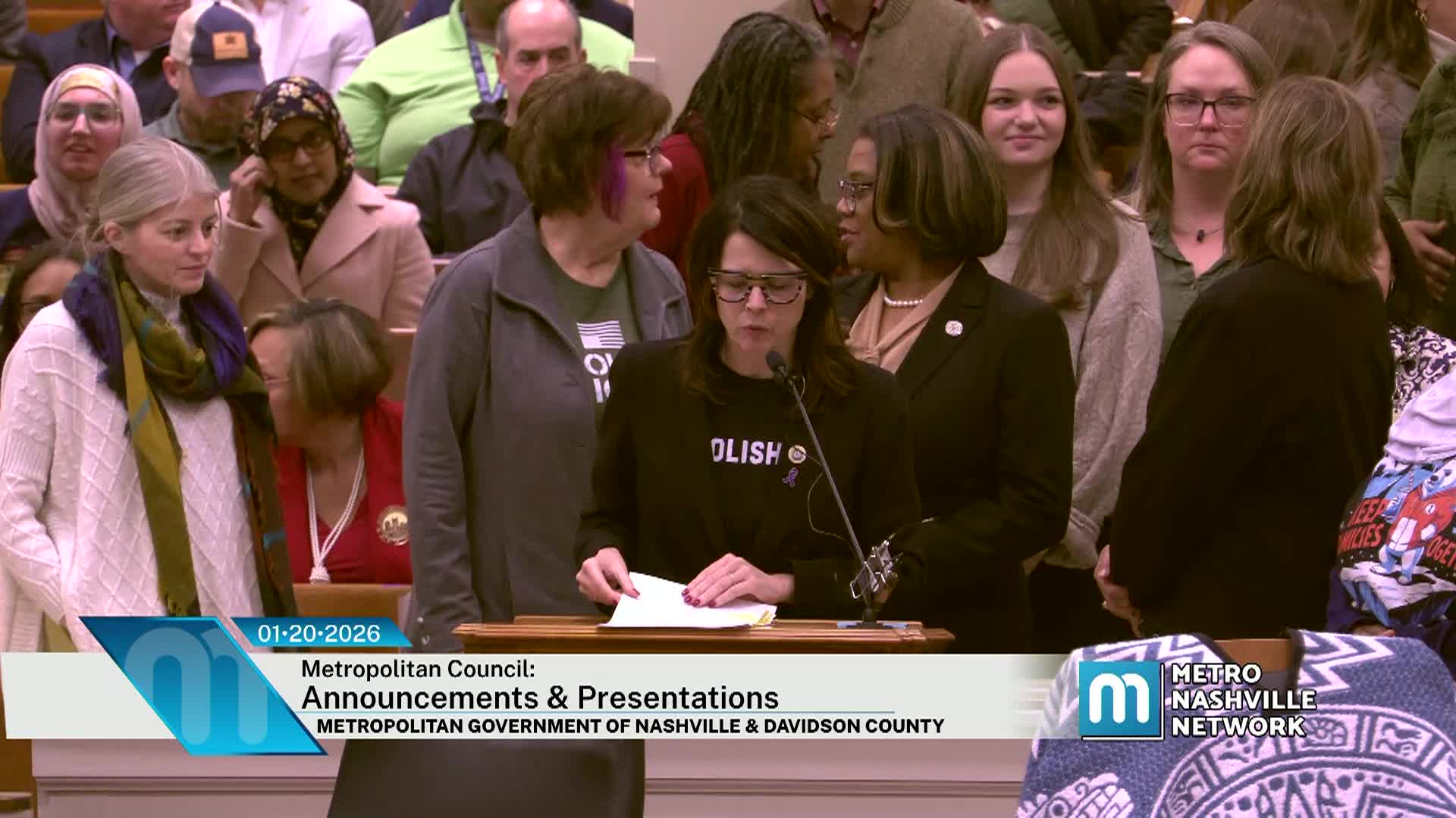 Thumbnail image for Metropolitan Council: Announcements & Presentations January 20, 2026