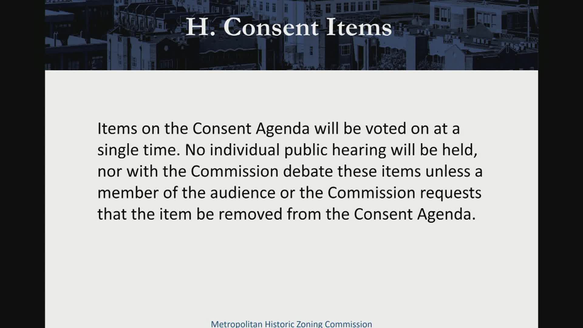 Thumbnail image for Historic Zoning Commission January 21, 2026